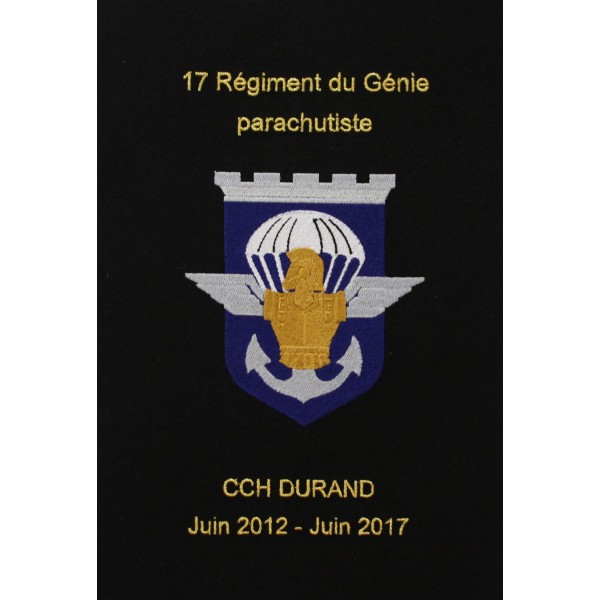 Écusson / Insigne Tissu – 17e Régiment Du Génie Parachutiste – France – Instruction
